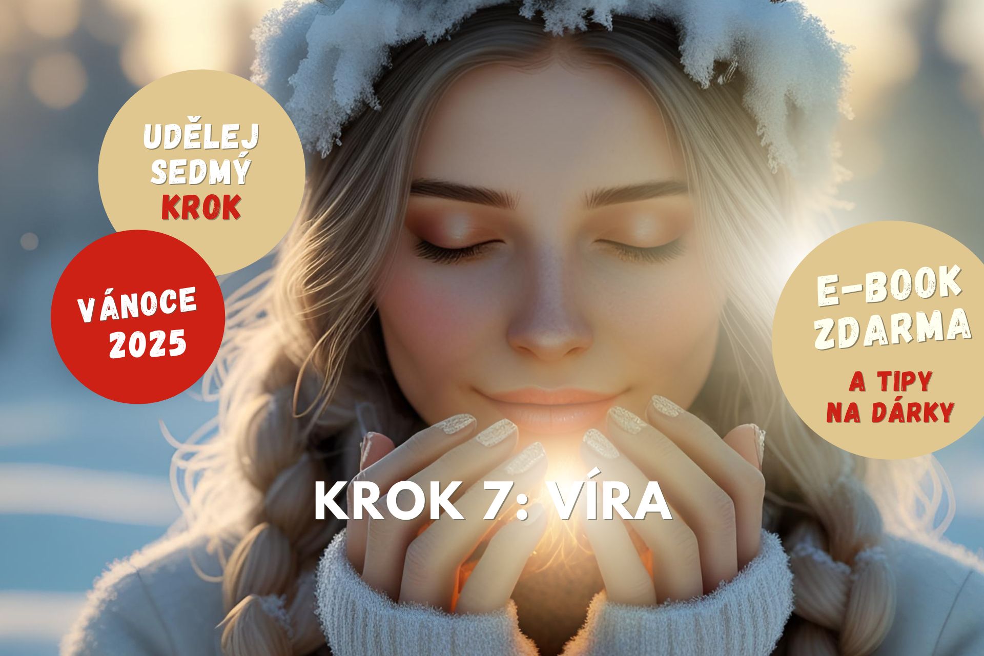 Krok 7: Víra – e-book zdarma + tipy na dárky