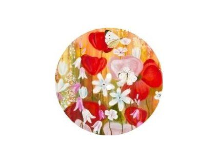 Knoflik odevni s dirkou 1,8cm Laska tvori (1)