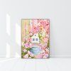 NA STŘÍBRNÉM KOPCI LÉTO 50x70 feng shui obrazy druzstvo tvorime srdcem feng shui darky obrazy (44)