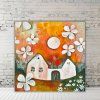 Dům kde bydlíl láska léto 60x60 feng shui obrazy druzstvo tvorime srdcem feng shui darky obrazy (102)
