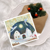 Dum kde bydli laska zima tvorime srdcem irena kovarova feng shui obraz obrazek 21x21cm (3)