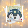 Dum kde bydli laska zima tvorime srdcem irena kovarova feng shui obraz obrazek 21x21cm