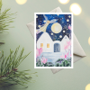 Zima tvorime srdcem irena kovarova feng shui obraz obrazek 21x21cm (6)