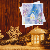 eshop grafika malé obrázky VÁNOČNÍ KOLEKCE zimni sneni o letnich kvetech tvorime srdcem irena kovarova feng shui obraz obrazek 21x21cm (4)