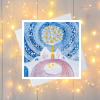 zimni pohadka tvorime srdcem irena kovarova feng shui obraz obrazek 21x21cm